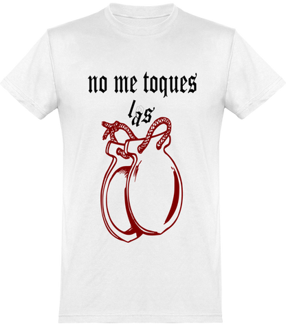 No me toques las castañuelas,ni los huebos ni ná. Las castañuelas sobre camisetas no hacen aquél rui