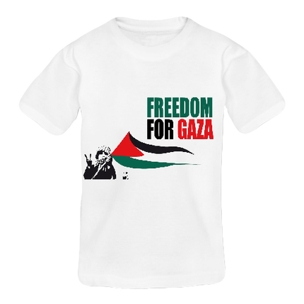 T-Shirt Enfant Coton - Freedom Palestine