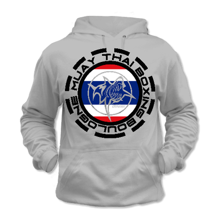 BMT FLAG GREY SWEATSHIRT.