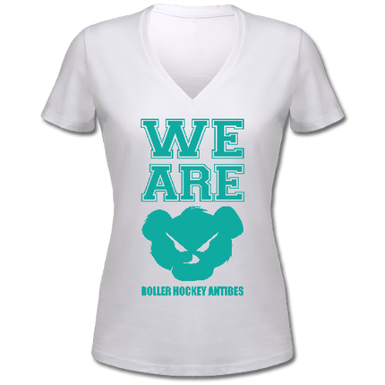Tshirt Femme blanc We Are Nounours