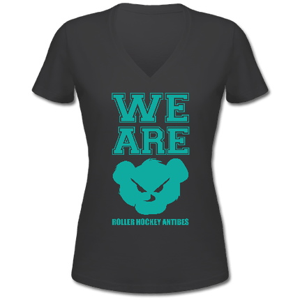 Tshirt Femme gris anthracite We Are Nounours
