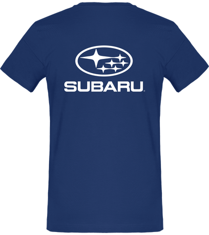 Tshirt Subaru logo (Dos) (H)