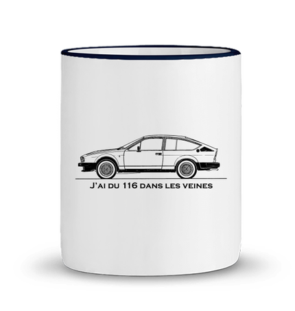 Mug bord contrasté 116 (Face)