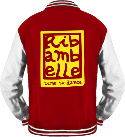 Veste bicolore homme Ribambelle rouge