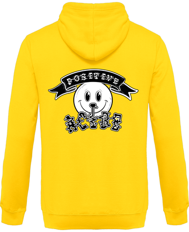 SWEAT POSITIVE ACIDE BLACK WHITE