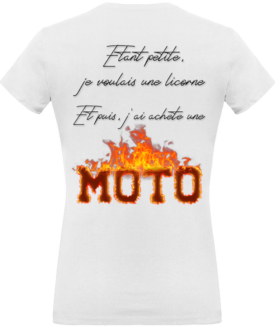 T-shirt femme licorne