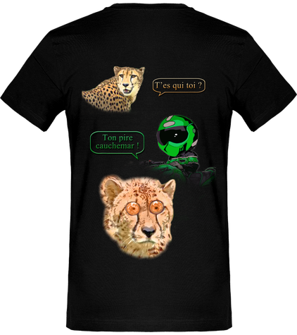 T-shirt homme guepard