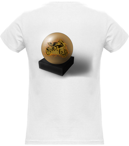 T-shirt femme boule de cristal