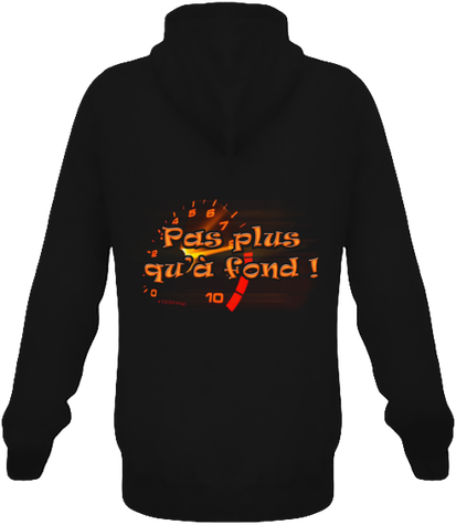 Sweat homme pas plus qu'à fond.