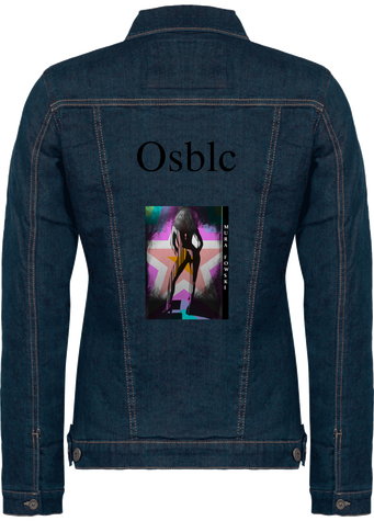 Veste en jean femme signé Mura Fowski. .