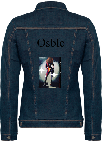 Veste en jean femme signé Mura Fowski. .