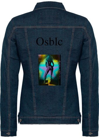 Veste en jean femme signé Mura Fowski..