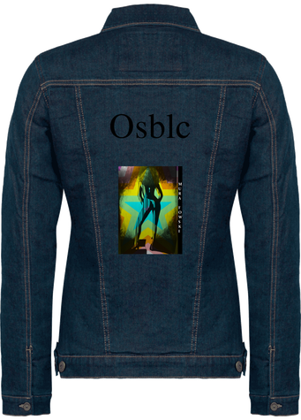Veste en jean femme signé Mura Fowski. 