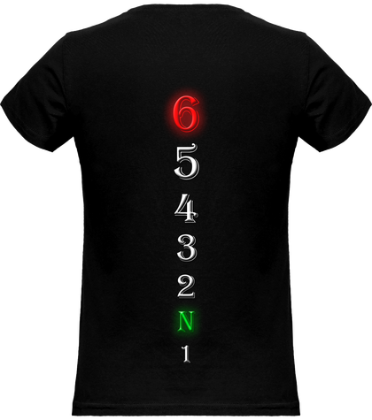T-shirt femme boite de vitesse