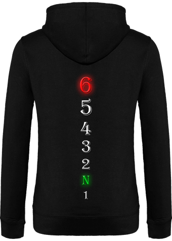 Sweat femme  boite de vitesse.