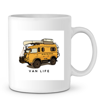 JM ON THE ROAD MUG VAN LIFE 