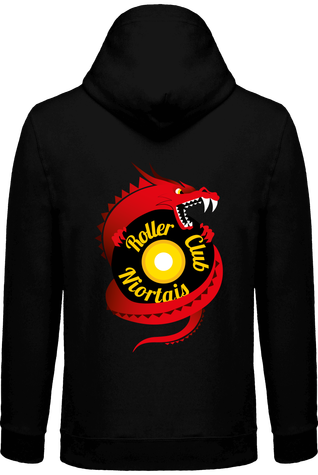 Sweat zippé Roller Club Niortais - Logo dos