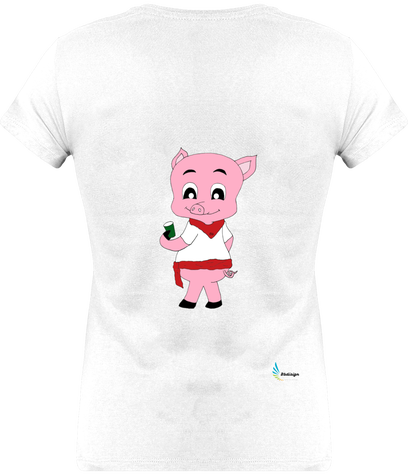 t-shirt femme cochon feria