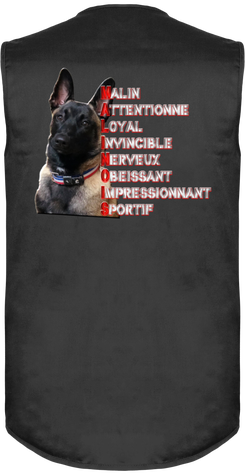 GILET MULTIPOCHES MALINOIS