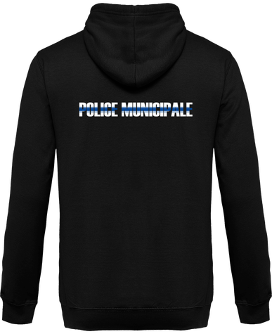 Hoodie homme Bande bleue PM