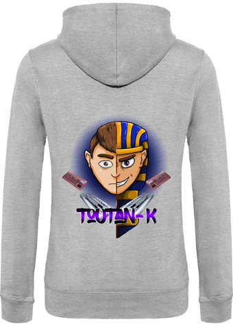 Pull femme avec impression au dos du logo Toutan-K