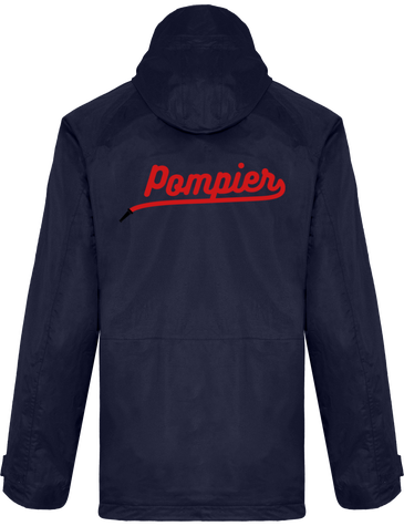 parka pompier unisexe