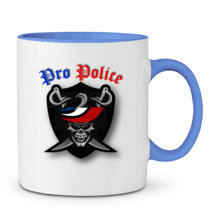 Mug Pro Police sur les deux faces