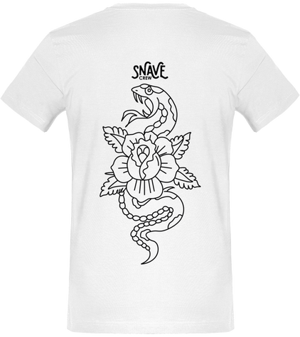 Tshirt Unisexe serpent dos