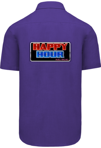 Chemise Manches courtes homme Happy Hour arrière