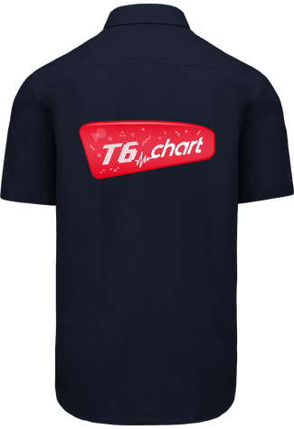 Chemise Manches courtes homme T6 Chart arrière