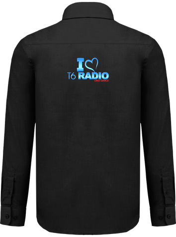 Chemise Manches longues homme I love T6 arrière