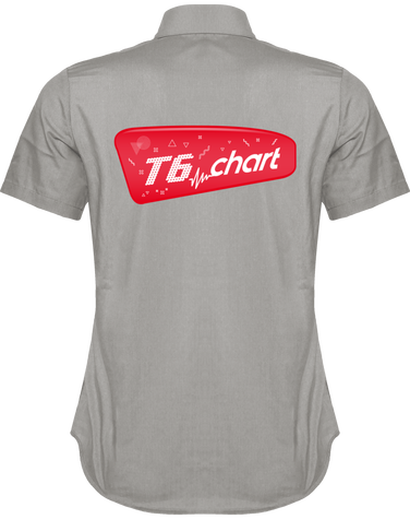 Chemise Manches Courtes Femme T6 chart dos