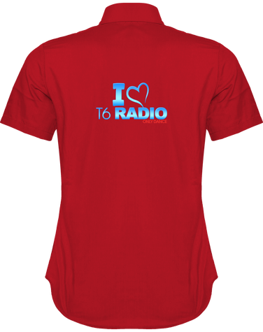 Chemise Manches Courtes Femme I love T6 dos