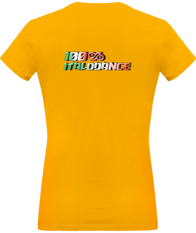 T-shirt Col V Femme 100% italo arrière