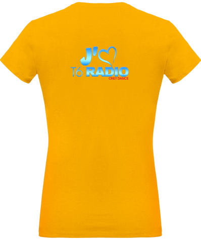 T-shirt Col V Femme J'aime T6 arrière