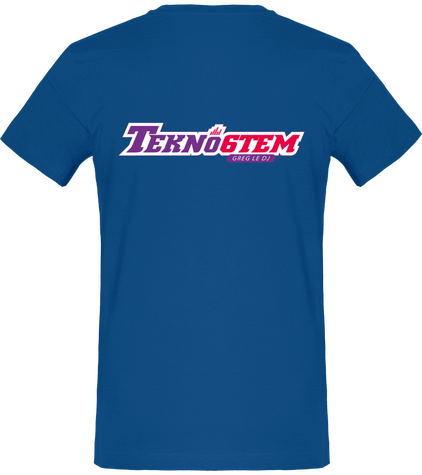 Tee-Shirt homme Col rond Tekno 6tem arrière