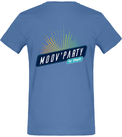 Tee-Shirt homme Col rond Moov Party arrière