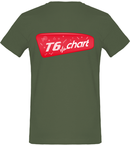Tee-Shirt homme Col rond T6 Chart arrière