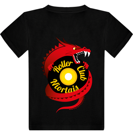 T-shirt col rond enfant - logo dos