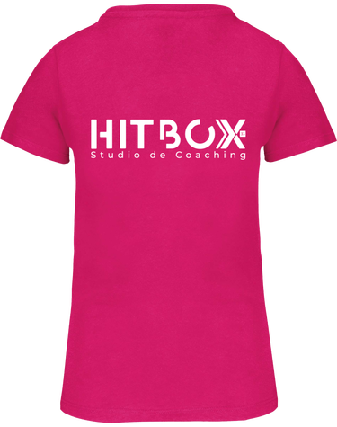 TEE SHIRT FEMME COURSE DU RUBAN ROSE