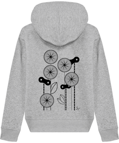 Swear shirt enfant zippé couleur claire 