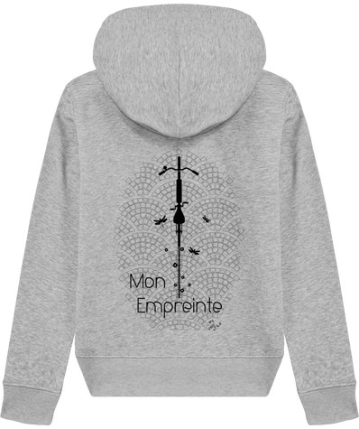 Swear shirt enfant zippé couleur claire 