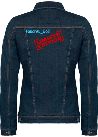 Veste jean's 100% broderie