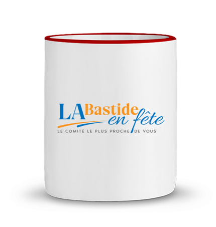Mug céramique (bord en 10 coloris)