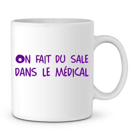 TyranoMug Du sale dans le médical