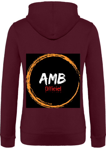 Sweat à Capuche Femme Poche kangourou (AMB Officiel)