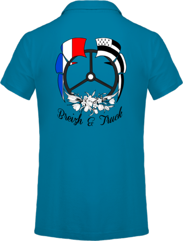 * Broderie * Polo homme volant 3 branches