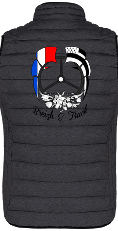 * Broderie * Doudoune sans manches homme