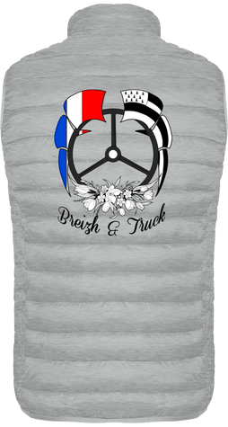 * Broderie * Doudoune femme sans manches