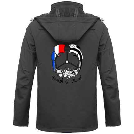 * Broderie * Veste en softshell Homme volant 3 branches